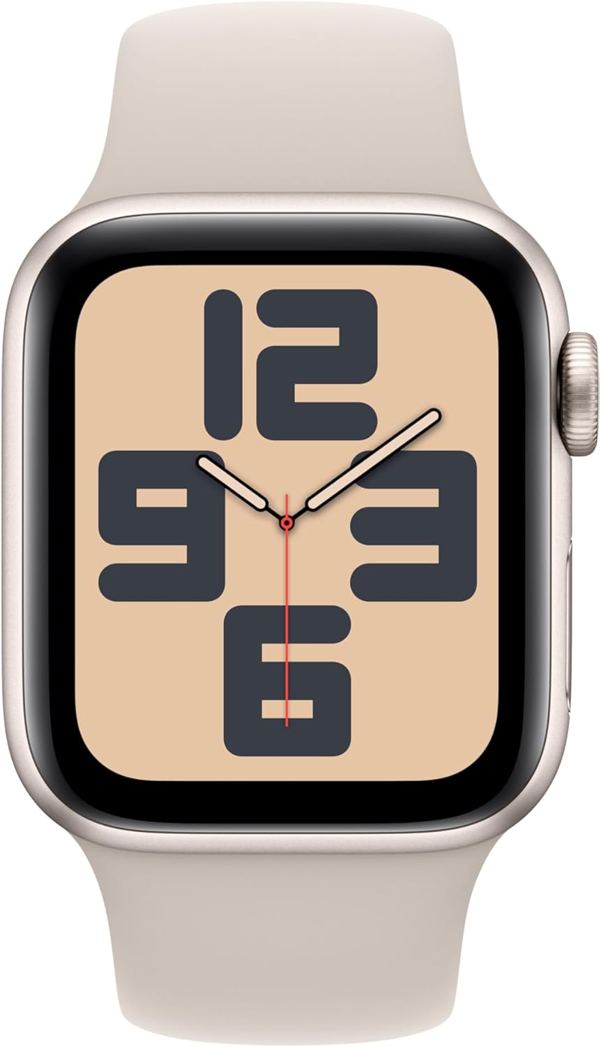 Apple Watch SE (2nd gen) GPS + Cellular Starlight Aluminum 40mm