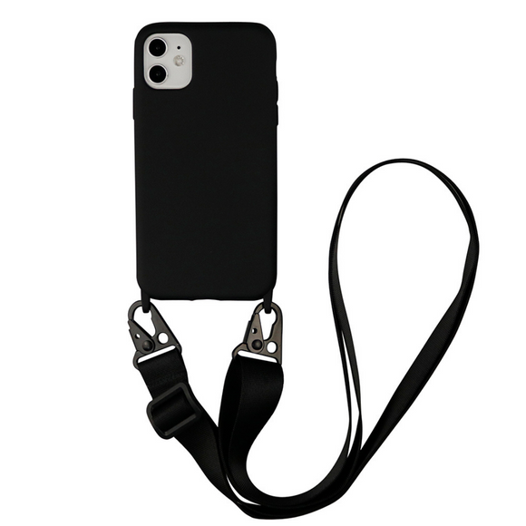 Cased Crossbody Phone Case Black