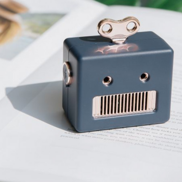 Qushini Robot Blue Wireless Speaker