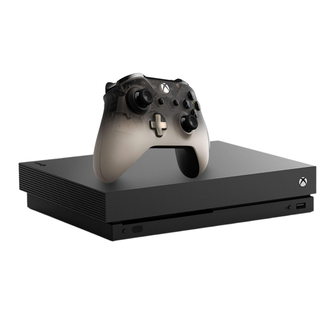 X Box One X Console and Special Edition Controller